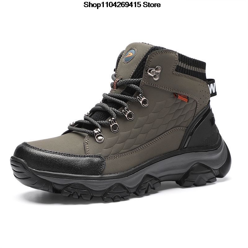 Waterproof Winter Boot - Men's Winter Hiking Snow Boots, Warm