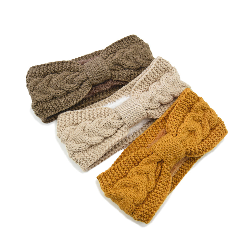 New Fuzzy Fleece Lined Headban - Winter Headband Fleece ulasan dan harga