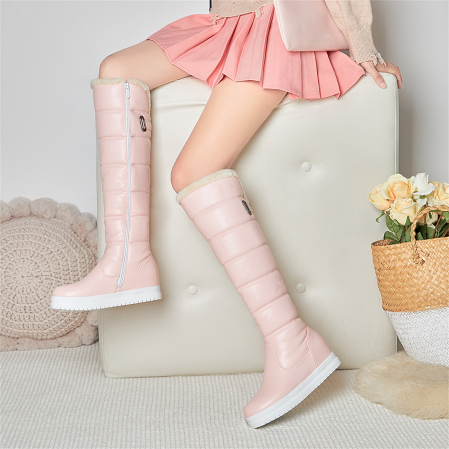 Winter Fur Knee-high Platform  - Waterproof Winter Boot ulasan dan harga