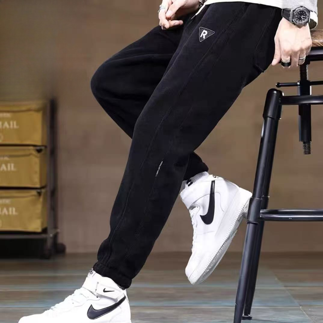 Men’s Winter Fleece Lined Pant - Corduroy Pant Warm ulasan dan harga