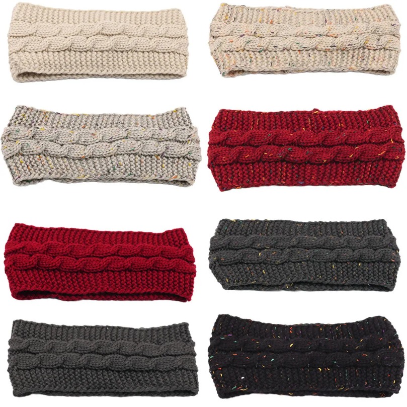 Hair Bands Hemp Headband Woman - Fleece Ear Warmer Band ulasan dan harga