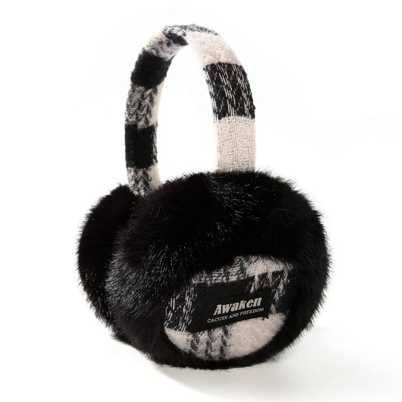 Winter Warm Fold Ear Muff Plai - Earmuffs Foldable ulasan dan harga