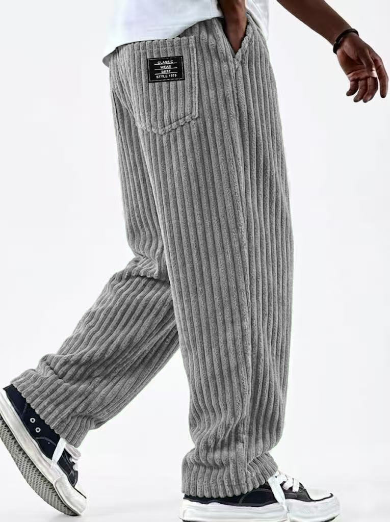 Winter Corduroy Pants Men's Ne - Corduroy Pant Warm ulasan dan harga